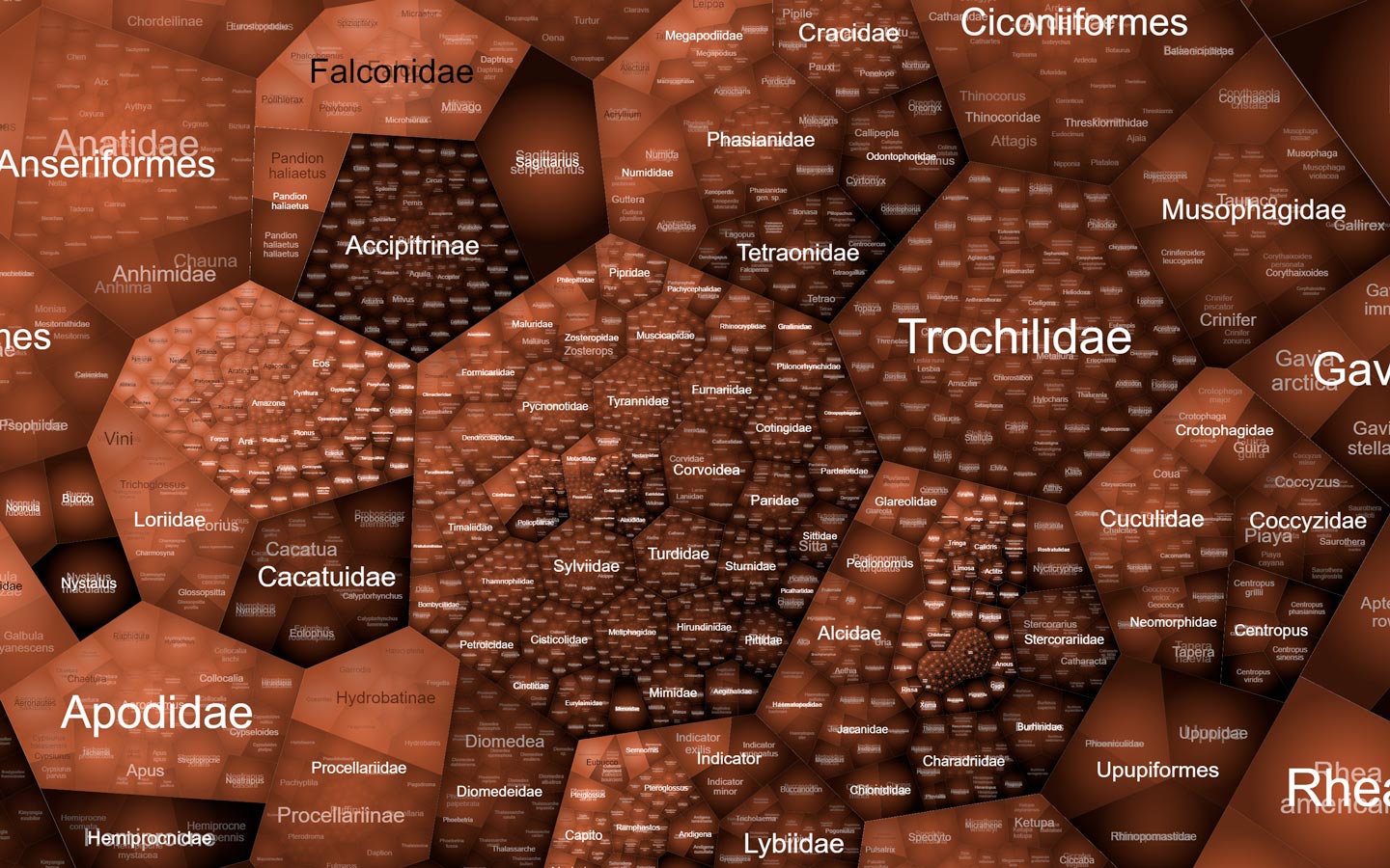 Support for very large hierarchies