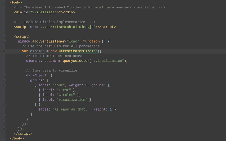 JavaScript and JSON API
